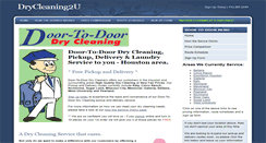 Desktop Screenshot of drycleaning2u.com